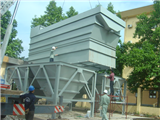 Bể xử lý nước cấp sinh hoạt cho khu dân cư được thiết kế theo dạng mô đun và tự động