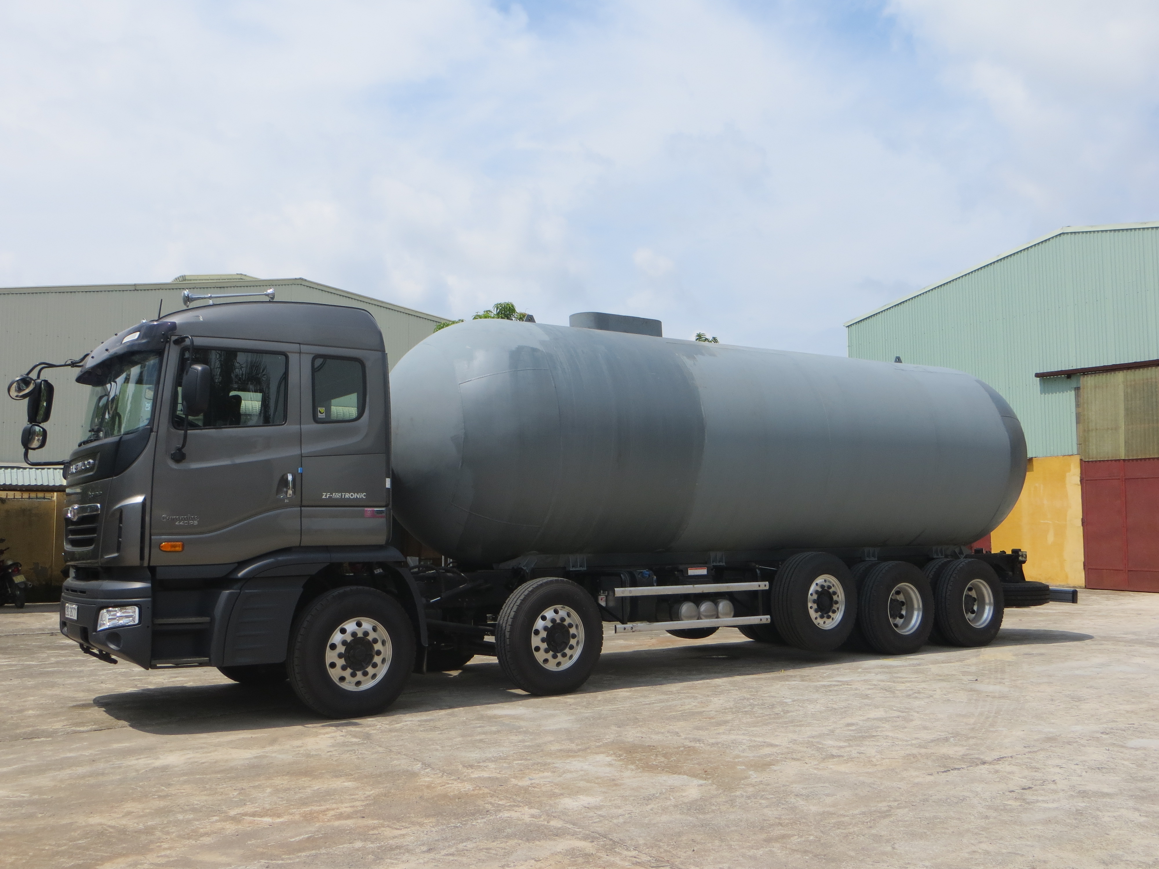 LPG storage tanks and transport, NH3 
